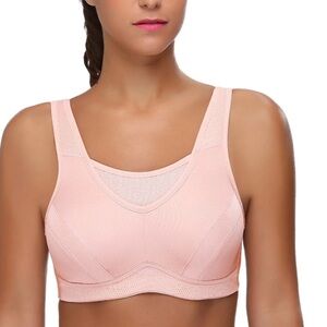 Sports Bra Wingslove Women's Sports Bra Full Coverage Activewear